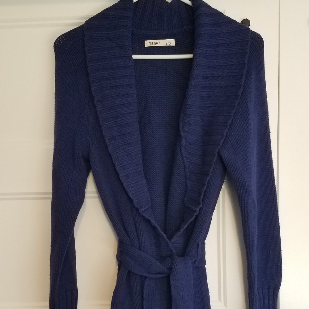 Old Navy womens large blue sweater
